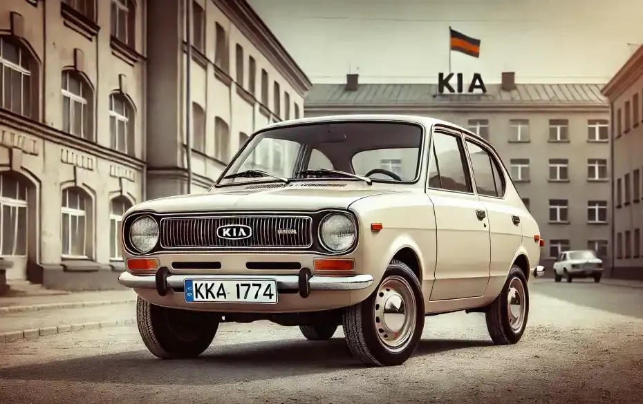 Kia Brisa från 1974: En milstolpe i Kias historia