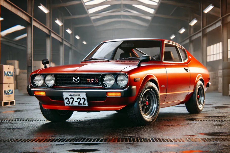 Mazda RX-3: Ikonisk sportbil med wankelmotor